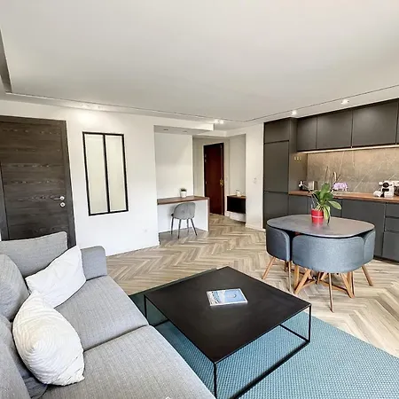 Apartment Heart Of Contemporary 2br Garden View Palais & Croisette 5 Mn By Olam *