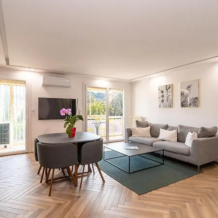 Apartment Heart Of Contemporary 2br Garden View Palais & Croisette 5 Mn By Olam