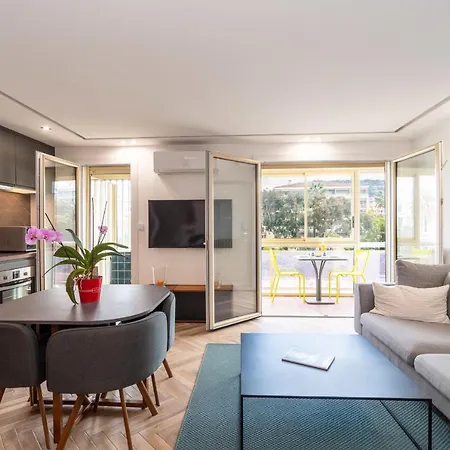 Apartment Heart Of Contemporary 2br Garden View Palais & Croisette 5 Mn By Olam Cannes