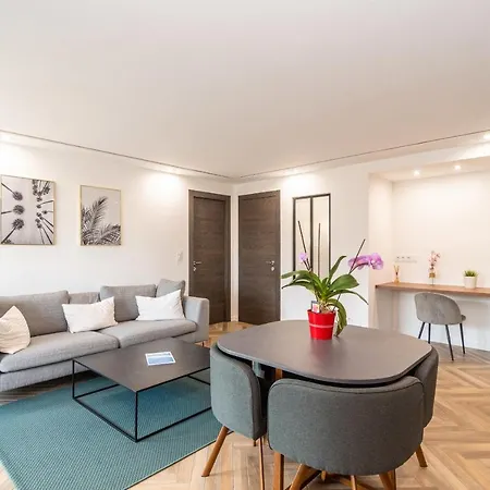 Heart Of Contemporary 2br Garden View Palais & Croisette 5 Mn By Olam Cannes